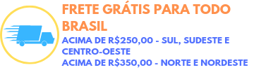 Frete Grátis para todo Brasil